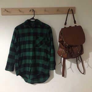 madewell flannel shirt